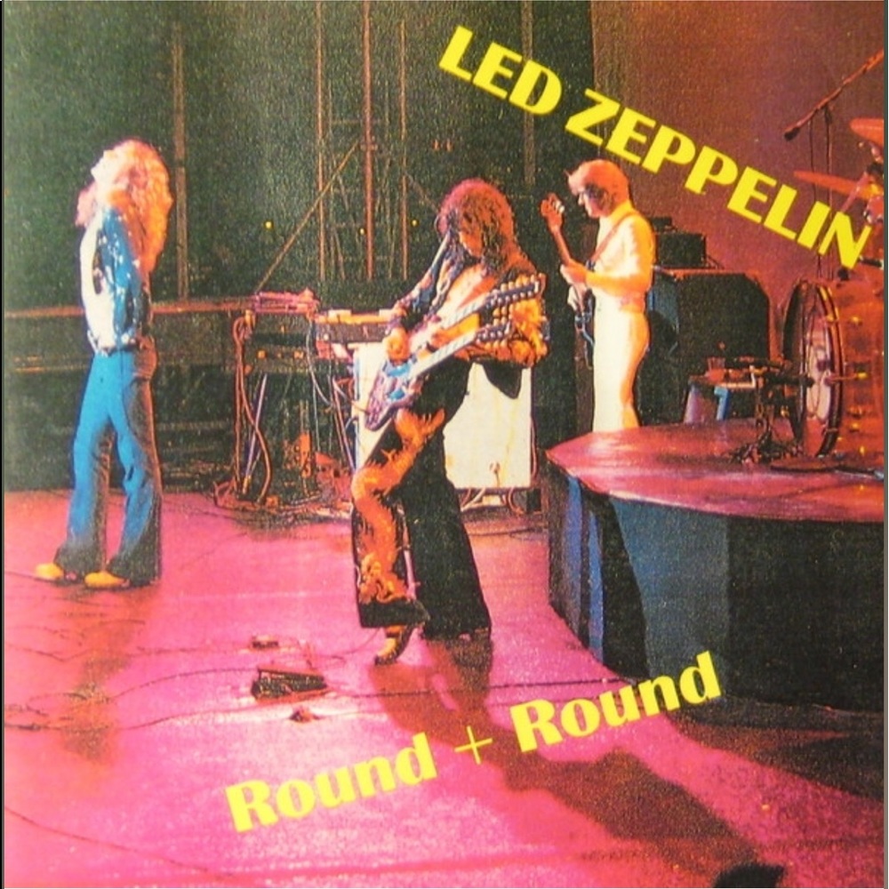 RARE CD! Led Zeppelin ‘Round + Round’ CD! EUC!